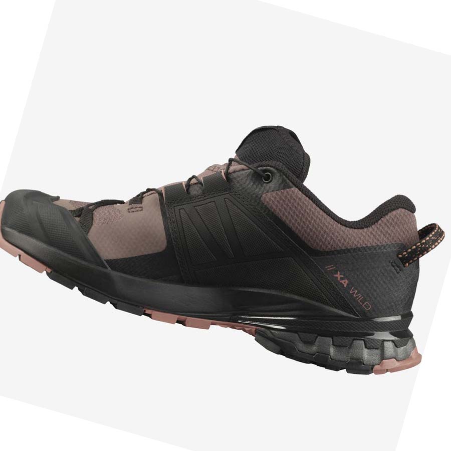 Tenis Para Trail Running Salomon XA WILD Mujer Negros | MX 2755BEX